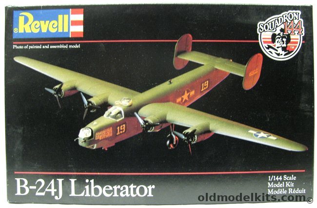 Revell 1/144 B-24J Liberator, 1048 plastic model kit